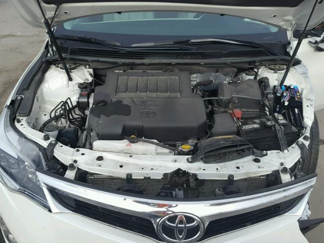 4T1BK1EB2EU131753 - 2014 TOYOTA AVALON BAS WHITE photo 7