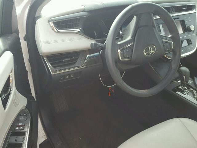 4T1BK1EB2EU131753 - 2014 TOYOTA AVALON BAS WHITE photo 9