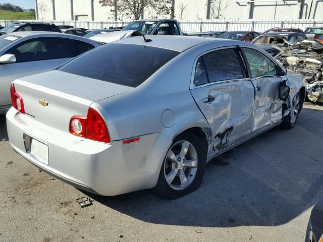 1G1ZC5E16BF393833 - 2011 CHEVROLET MALIBU 1LT 银色 照片 4
