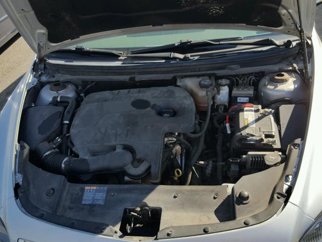1G1ZC5E16BF393833 - 2011 CHEVROLET MALIBU 1LT 银色 照片 7
