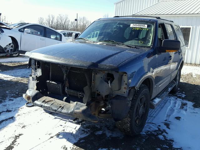 1FMPU18L94LA68112 - 2004 FORD EXPEDITION BLUE photo 2