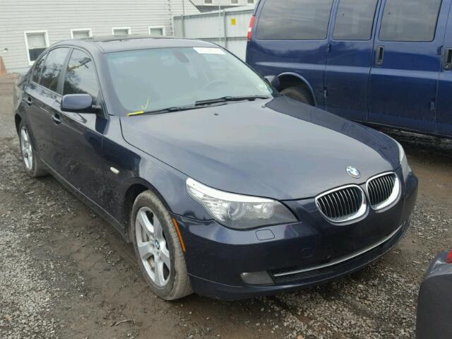 WBANV93538CZ61301 - 2008 BMW 535 XI BLUE photo 1