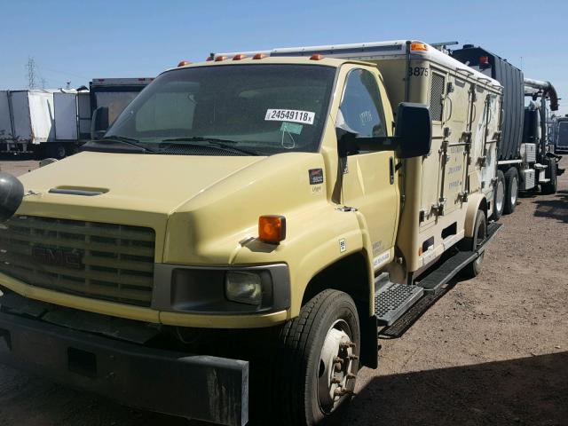 1GDJ5C1GX9F413021 - 2009 GMC C5500 C5C0 YELLOW photo 2