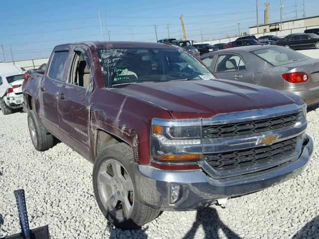 3GCPCREC9GG327600 - 2016 CHEVROLET SILVERADO MAROON photo 1