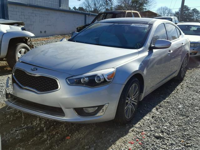 KNALN4D7XG5215697 - 2016 KIA CADENZA LU SILVER photo 2