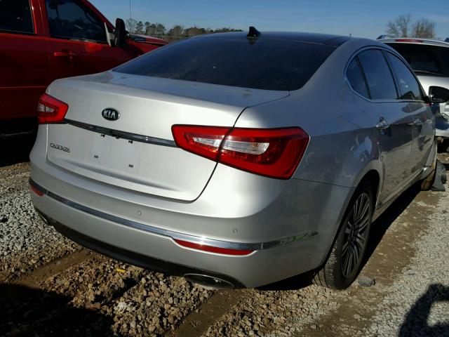 KNALN4D7XG5215697 - 2016 KIA CADENZA LU SILVER photo 4