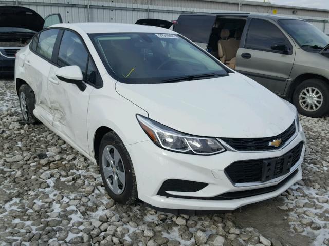 1G1BC5SM0H7240223 - 2017 CHEVROLET CRUZE LS WHITE photo 1