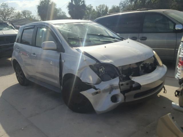 JTKKT624740074002 - 2004 TOYOTA SCION XA SILVER photo 1