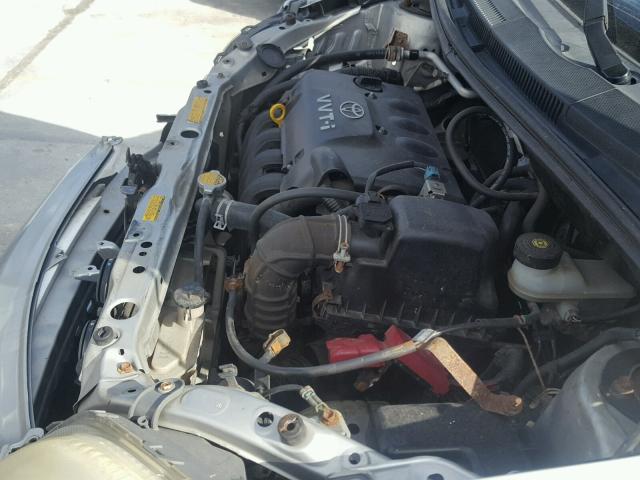 JTKKT624740074002 - 2004 TOYOTA SCION XA SILVER photo 9