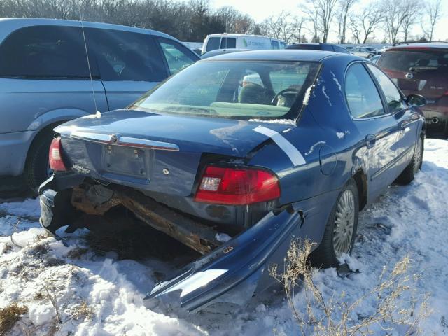 1MEFM50U72G616771 - 2002 MERCURY SABLE GS BLUE photo 4