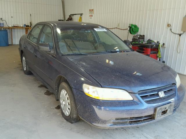 1HGCF86662A059350 - 2002 HONDA ACCORD VAL BLUE photo 1