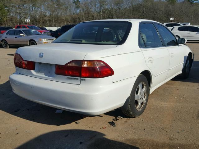 1HGCG5650WA114030 - 1998 HONDA ACCORD EX WHITE photo 4