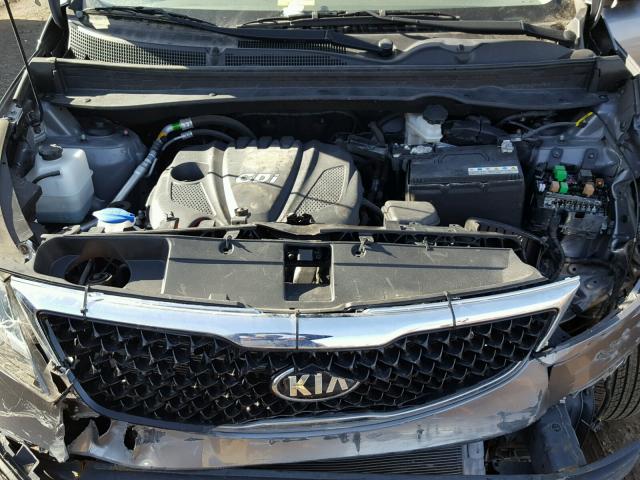 KNDPBCAC9F7780728 - 2015 KIA SPORTAGE L GRAY photo 7