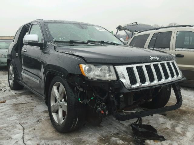 1C4RJFCT5CC135331 - 2012 JEEP GRAND CHER BLACK photo 1