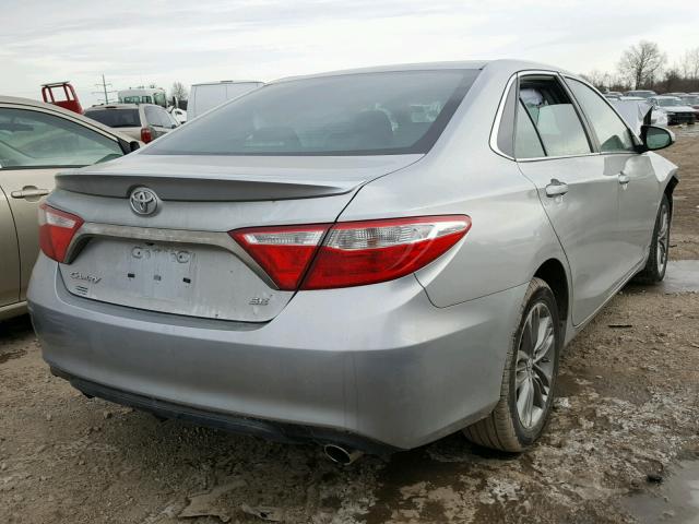 4T1BF1FK4GU575416 - 2016 TOYOTA CAMRY LE SILVER photo 4