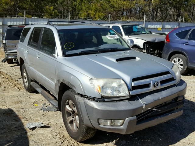 JTEZU14R430011285 - 2003 TOYOTA 4RUNNER SR SILVER photo 1