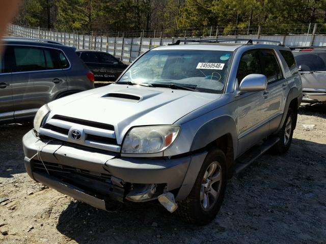 JTEZU14R430011285 - 2003 TOYOTA 4RUNNER SR SILVER photo 2