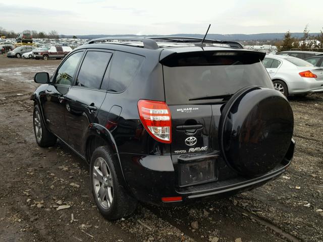 JTMRF4DV3AD022250 - 2010 TOYOTA RAV4 SPORT BLACK photo 3