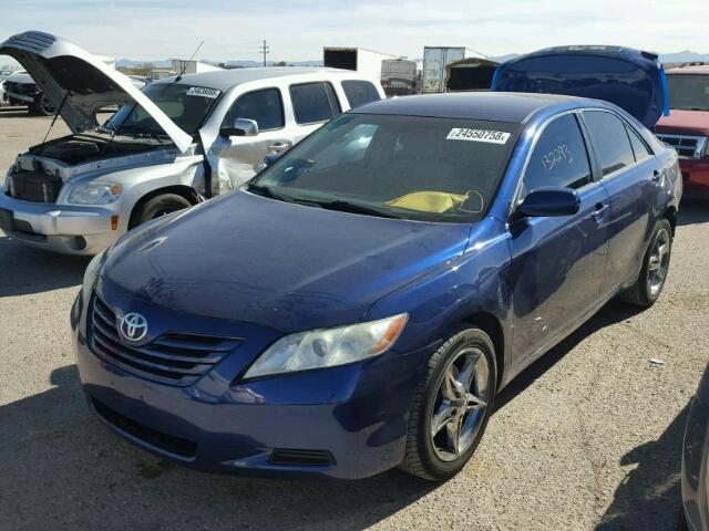 4T4BE46K17R011507 - 2007 TOYOTA CAMRY NEW BLUE photo 2