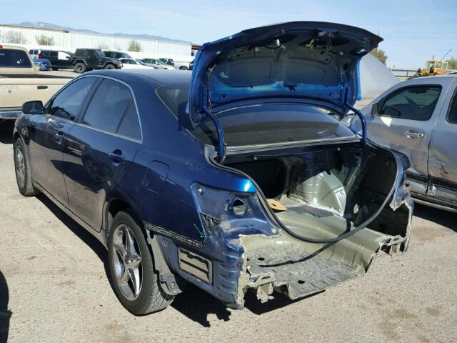 4T4BE46K17R011507 - 2007 TOYOTA CAMRY NEW BLUE photo 3