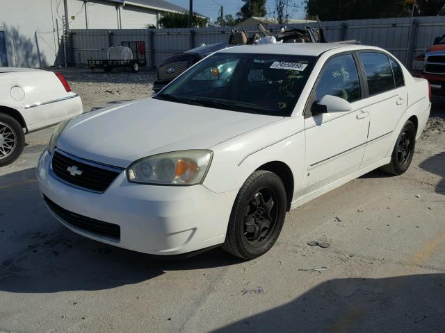 1G1ZT51F46F179379 - 2006 CHEVROLET MALIBU LT WHITE photo 2