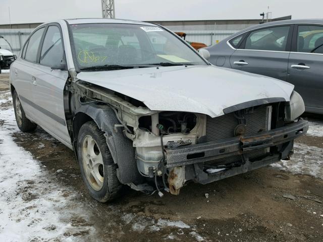 KMHDN46D64U754471 - 2004 HYUNDAI ELANTRA SILVER photo 1