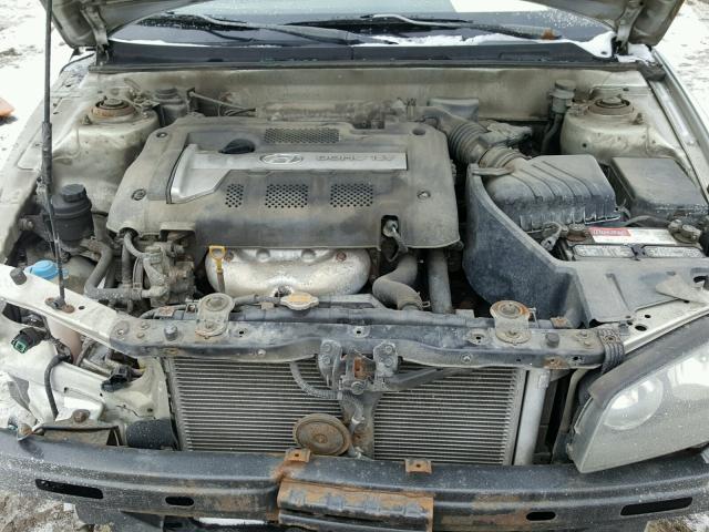 KMHDN46D64U754471 - 2004 HYUNDAI ELANTRA SILVER photo 7