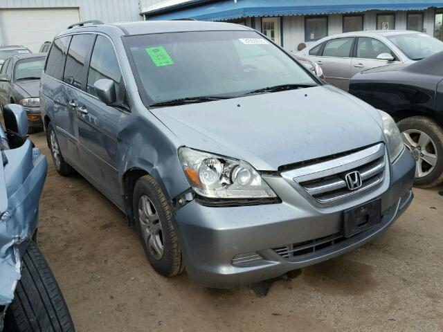 5FNRL38437B021735 - 2007 HONDA ODYSSEY EX SILVER photo 9