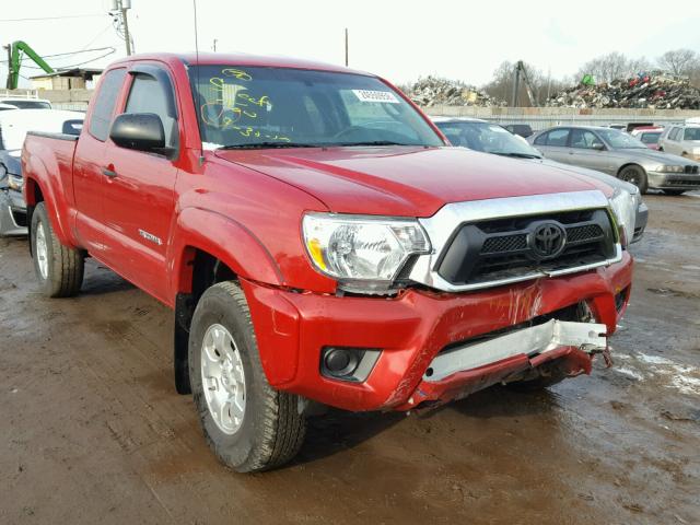 5TFUX4EN5FX032614 - 2015 TOYOTA TACOMA ACC RED photo 1