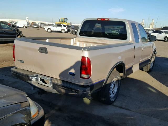 1FTZX1763WKA89675 - 1998 FORD F150 TAN photo 4