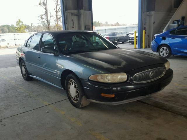 1G4HP54K3Y4137845 - 2000 BUICK LESABRE CU BLUE photo 1