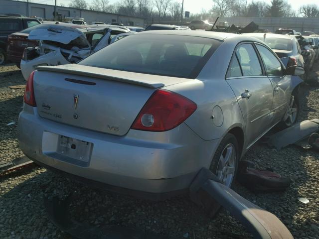 1G2ZG57N184285897 - 2008 PONTIAC G6 BASE SILVER photo 4