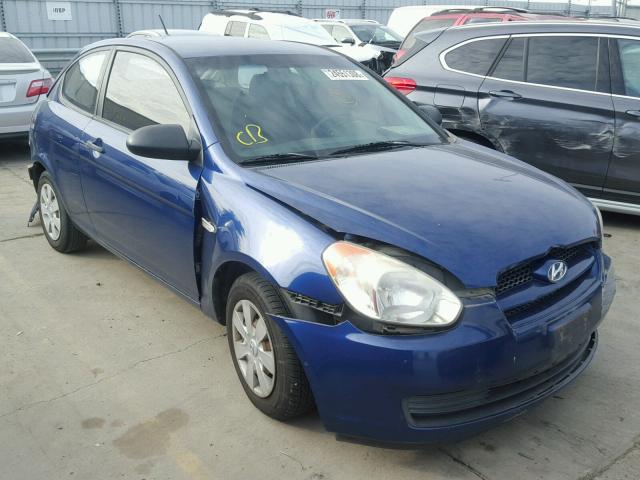 KMHCM36C07U038668 - 2007 HYUNDAI ACCENT GS BLUE photo 1