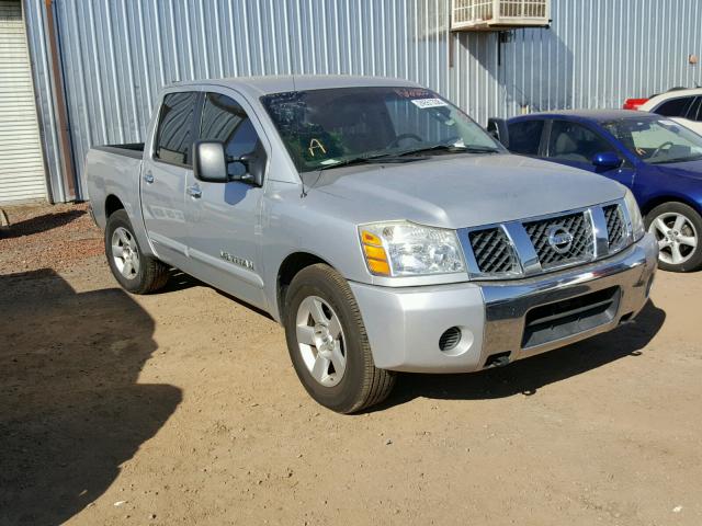 1N6AA07AX7N229876 - 2007 NISSAN TITAN XE SILVER photo 1