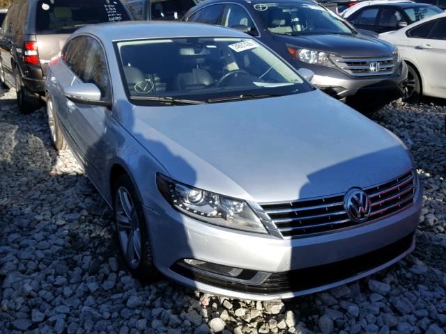 WVWBP7AN0DE534907 - 2013 VOLKSWAGEN CC SPORT SILVER photo 1