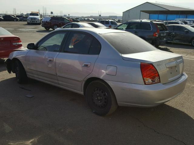 KMHDN46D66U268844 - 2006 HYUNDAI ELANTRA GL SILVER photo 3