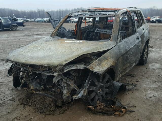 WDCGG8HB3AF376411 - 2010 MERCEDES-BENZ GLK 350 4M BURN photo 2