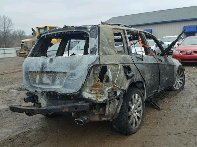 WDCGG8HB3AF376411 - 2010 MERCEDES-BENZ GLK 350 4M BURN photo 4