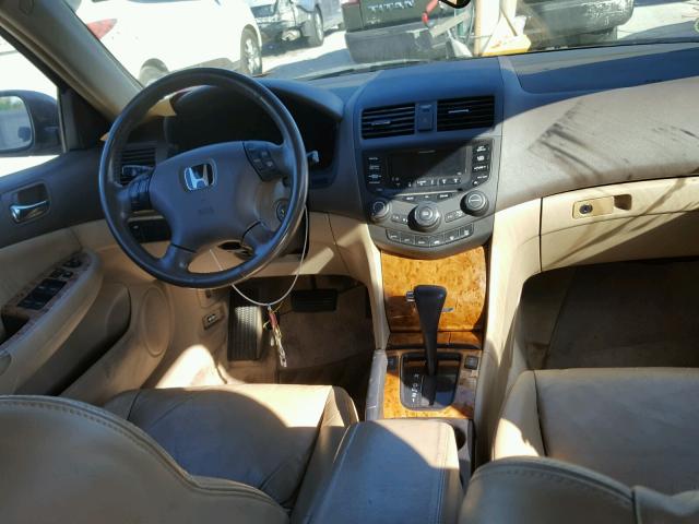 1HGCM56834A050887 - 2004 HONDA ACCORD EX BEIGE photo 9