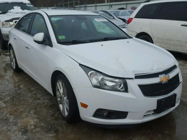 1G1PH5SC6C7329897 - 2012 CHEVROLET CRUZE LTZ WHITE photo 1