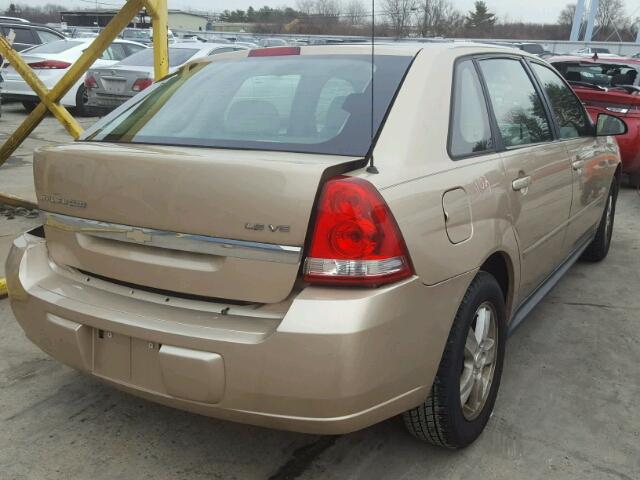 1G1ZT62814F202751 - 2004 CHEVROLET MALIBU MAX 金色 照片 4