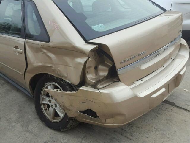1G1ZT62814F202751 - 2004 CHEVROLET MALIBU MAX 金色 照片 9