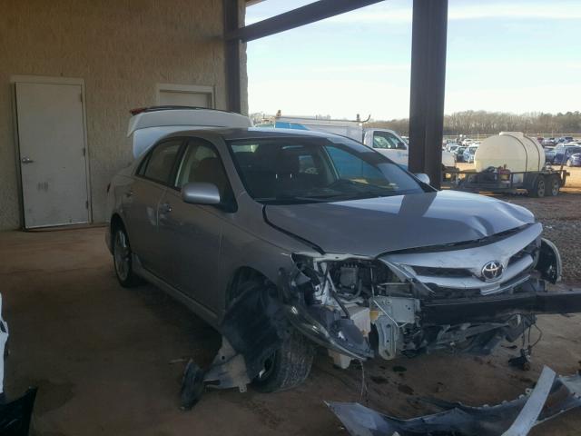 5YFBU4EE9DP094318 - 2013 TOYOTA COROLLA BA GRAY photo 1