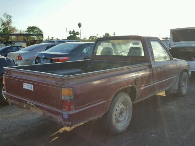 JT4RN50R8J5131850 - 1988 TOYOTA PICKUP 1/2 MAROON photo 4