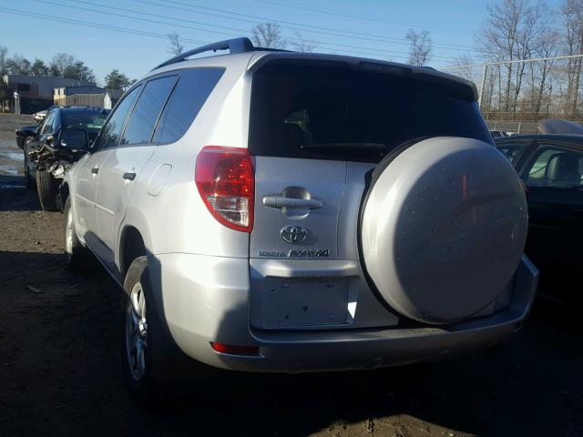 JTMZD35V085110479 - 2008 TOYOTA RAV4 SILVER photo 3