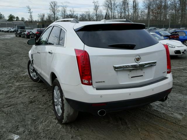 3GYFNAE36CS608293 - 2012 CADILLAC SRX LUXURY WHITE photo 3