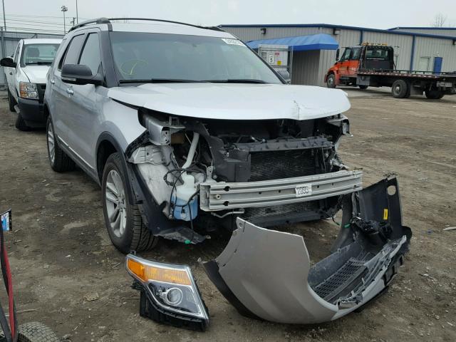 1FM5K8D87DGC68177 - 2013 FORD EXPLORER X SILVER photo 1