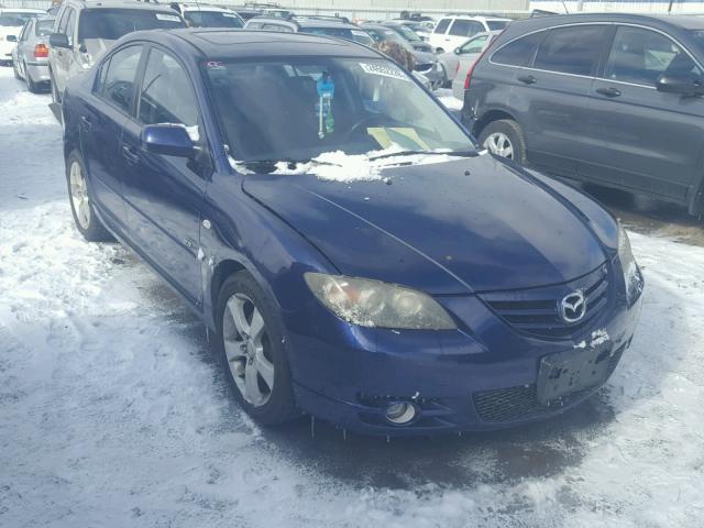 JM1BK323341169604 - 2004 MAZDA 3 S BLUE photo 1