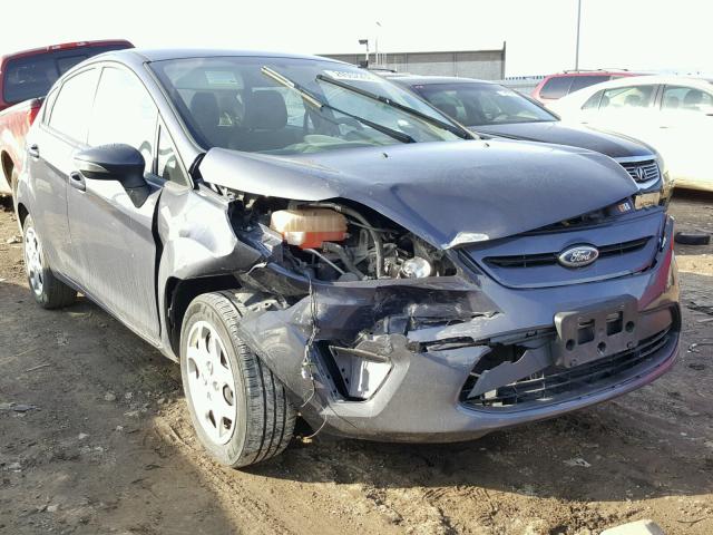 3FADP4EJ3DM193338 - 2013 FORD FIESTA SE GRAY photo 1