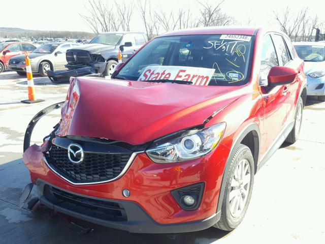 JM3KE2CY8E0378007 - 2014 MAZDA CX-5 TOURI RED photo 2